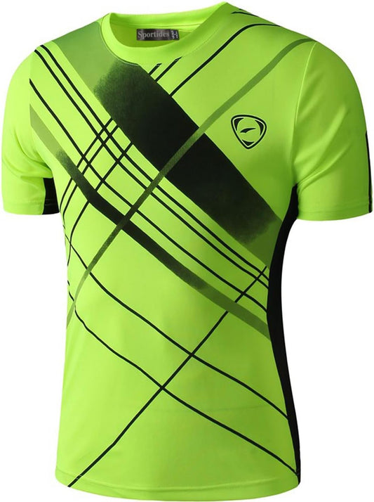 Boy'S Quick Dry Active Sport Short Sleeve Breathable T-Shirt Tee Top LBS701